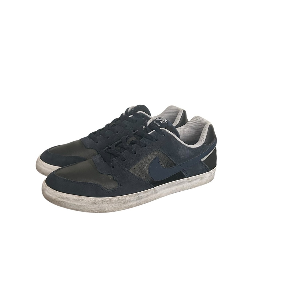 Nike SB Check Solarsoft Navy Black White Skate Shoes Men’s Size 12 - Picture 3 of 14